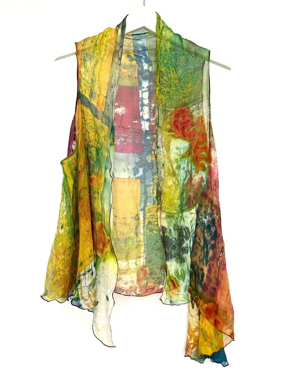 SILK•Vest Multicolor vest